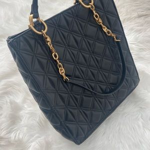 Zara NWOT Quilted tote